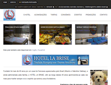 Tablet Screenshot of hotellabrise.com.br